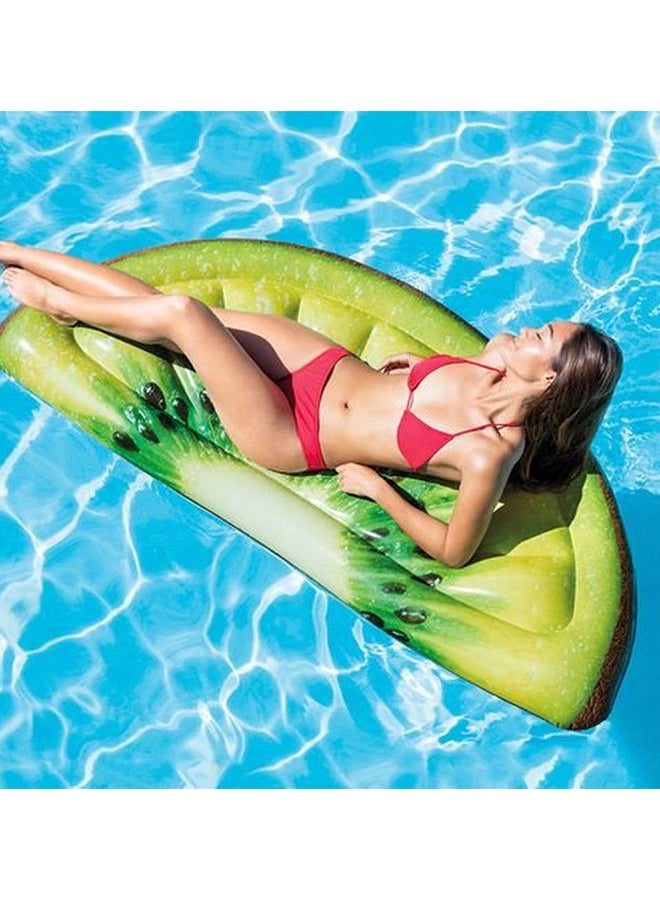 INTEX - Sliced Kiwi Inflatable Foldable Portable Lightweight Swimming Pool 178x85cm - Image 1