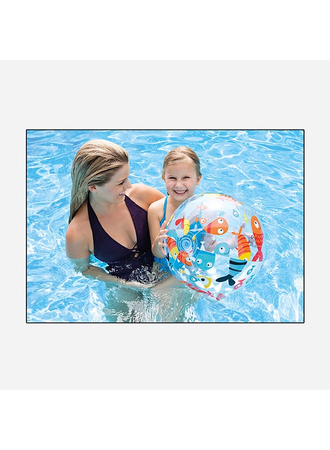 INTEX Fish Printed Beach Fun Ball 20inch - Image 3