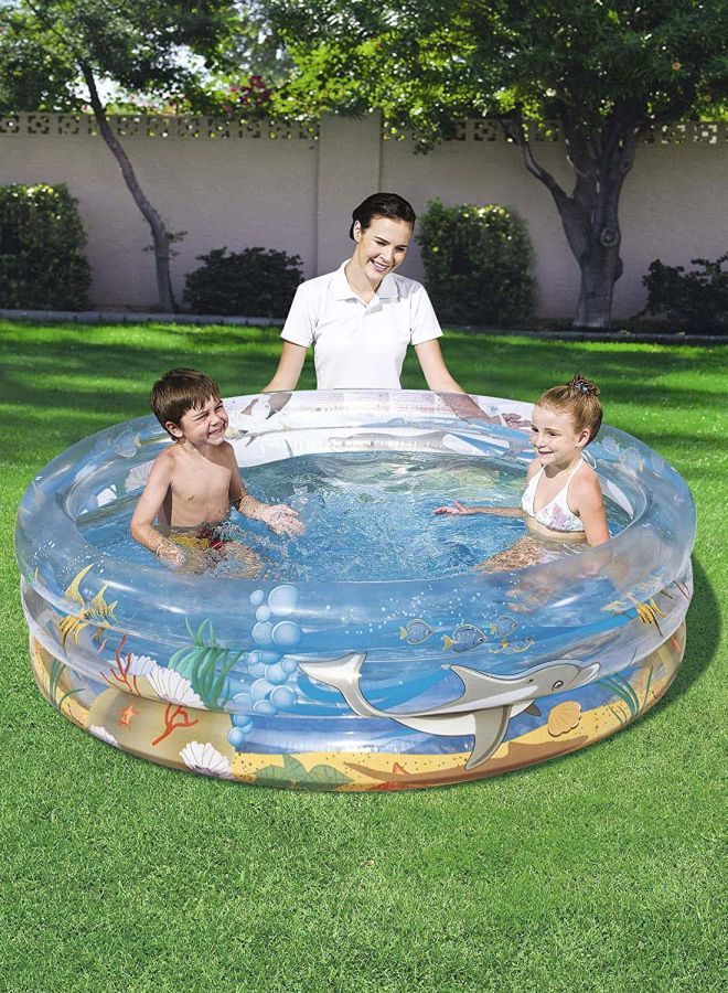 Bestway Inflatable Sea Life Swimming Pool 170x53x170cm - Image 3