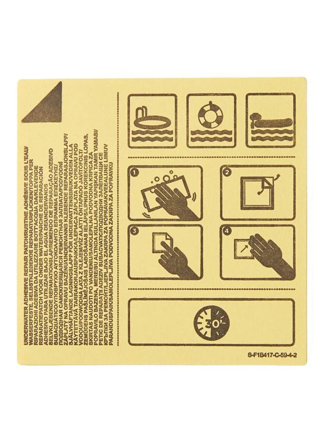 Bestway 10-Piece Adhesive Repair Patch Set 6.5x6.5cm - Image 2