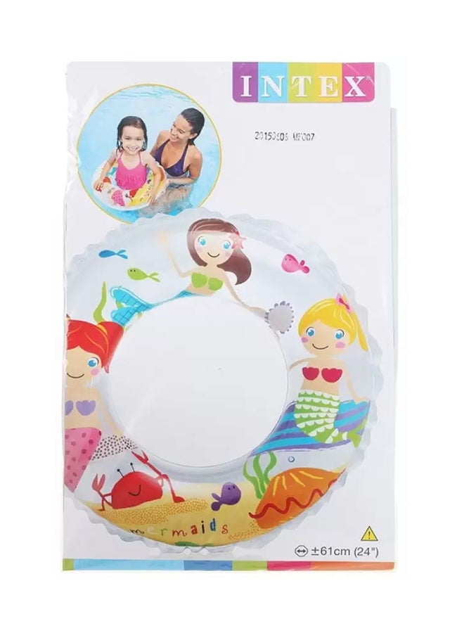 INTEX Printed Inflatable Swim Ring Float 61cm - Image 2
