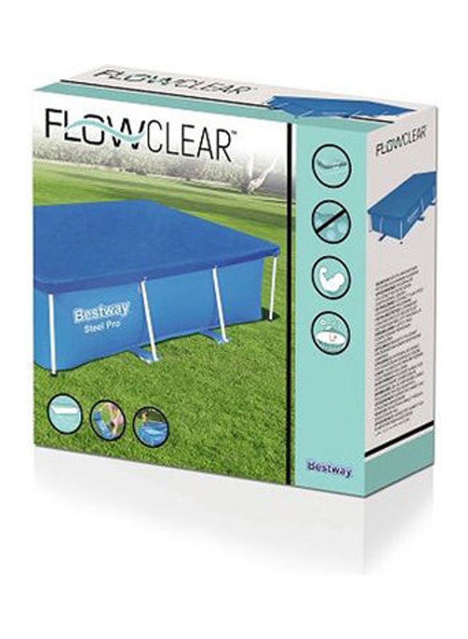 Bestway Steel Pro Pool Cover - Blue 259x170cm - Image 4