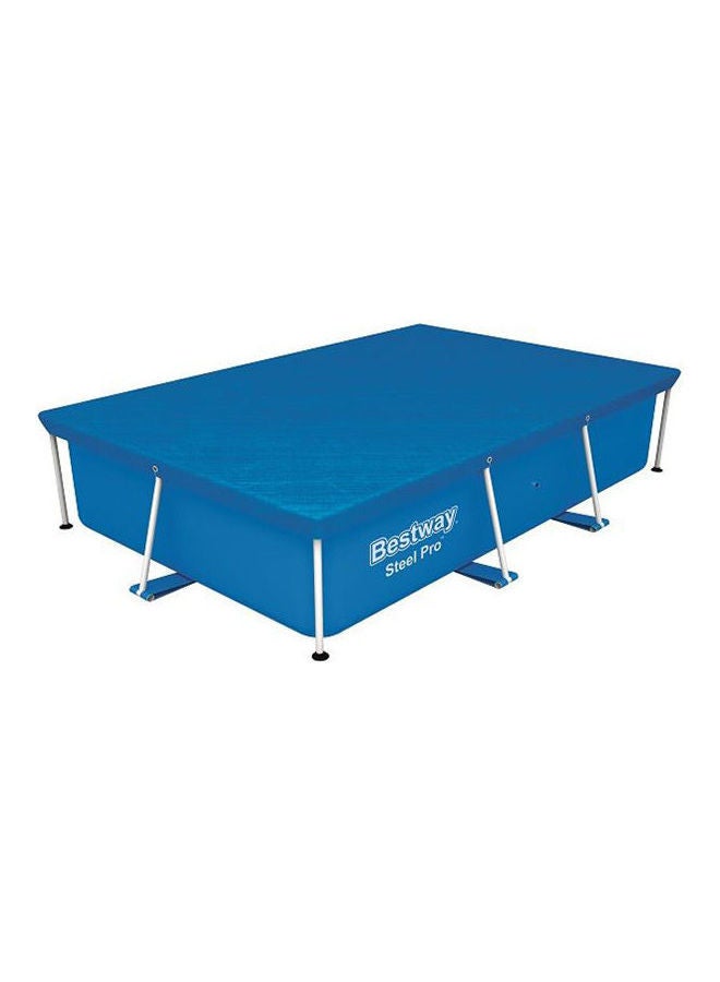 Bestway Steel Pro Pool Cover - Blue 259x170cm - Image 1