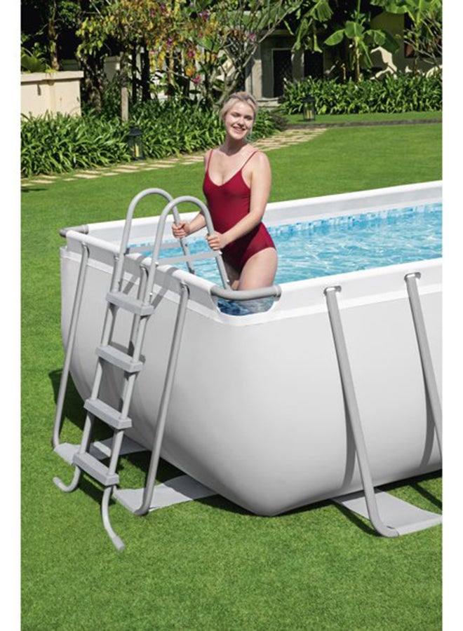 Power Steel Rectangular Above Ground Pool 640X274X132cm