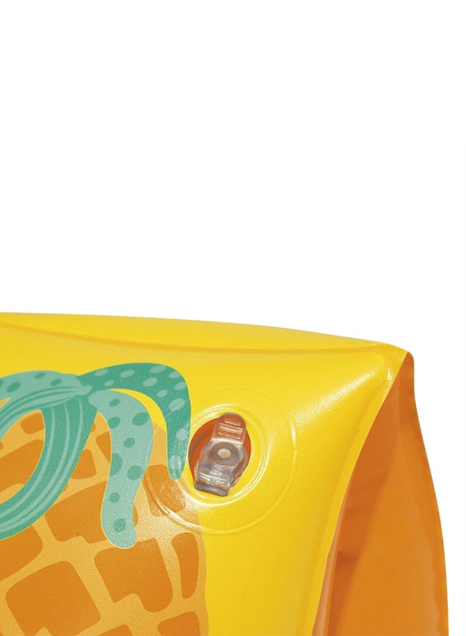 بست واي عوامة للذراع بشكل فراولة قابلة للنفخ، قطعتين 23x15سم - Image 2