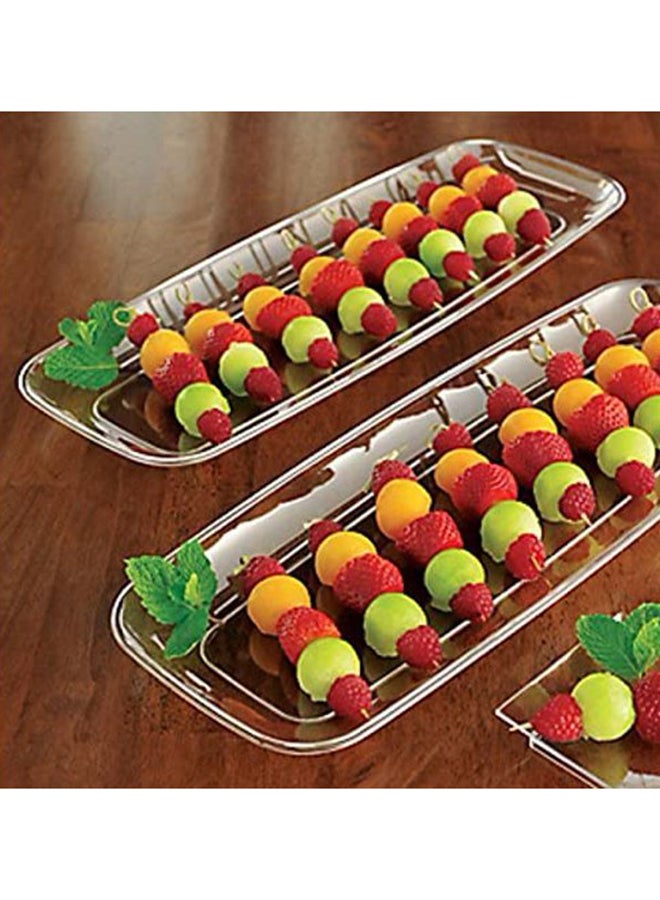 Amscan Clear Long Platter 6x17.5inch - Image 2