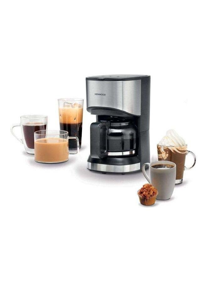 KENWOOD - Coffee Machine Up To 6 Cup Coffee Maker For Drip Coffee And Americano 550W 40 Min Auto Shut Off, Reusable Filter, Anti Drip Feature, Warming Plate And Easy To Clean CMM05.000BM Black - Image 1