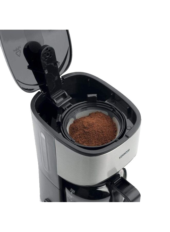 KENWOOD - Coffee Machine Up To 6 Cup Coffee Maker For Drip Coffee And Americano 550W 40 Min Auto Shut Off, Reusable Filter, Anti Drip Feature, Warming Plate And Easy To Clean CMM05.000BM Black - Image 1