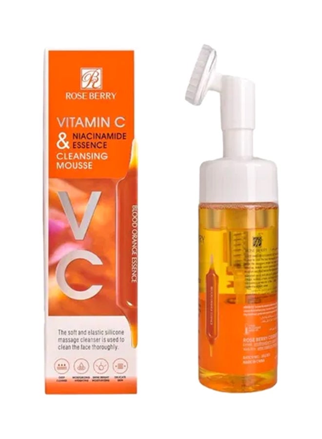 ROSE BERRY Vitamin C Cleansing Mousse Orange - Image 3