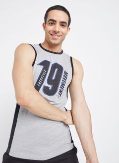 SKULT Numerical Graphic Vest Grey  - Image 1