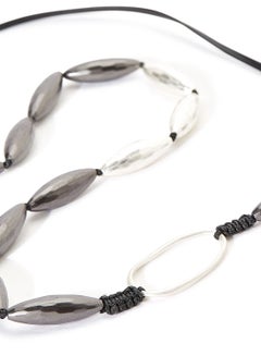 R&B Embellished Long Necklace With Lobster Clasp Closure  - Image 2