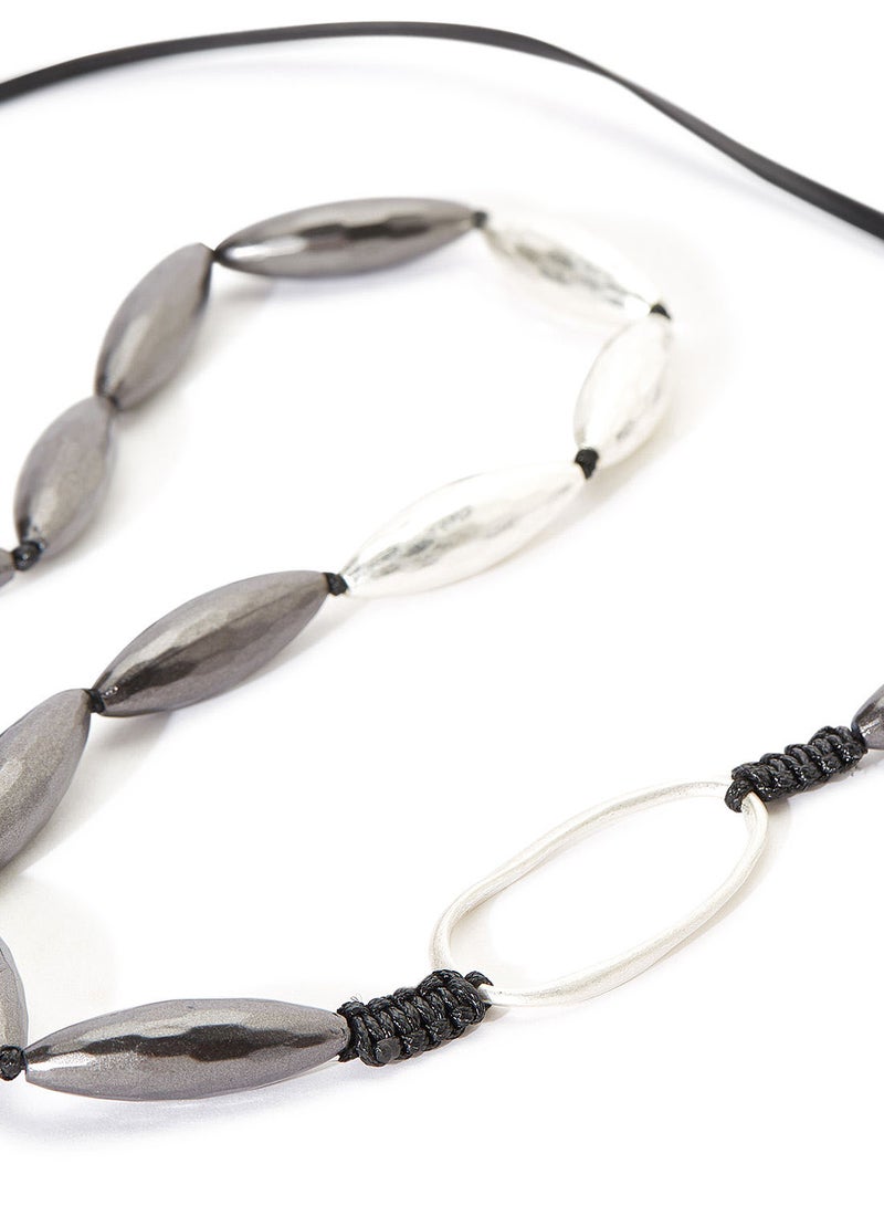 R&B - Embellished Long Necklace With Lobster Clasp Closure - Image 1