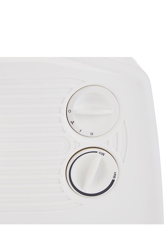 BLACK+DECKER - Horizontal Heater Fan With Dual Heat Setting 2400.0 W HX230-B5 / HX230-B9 Black/White - Image 1