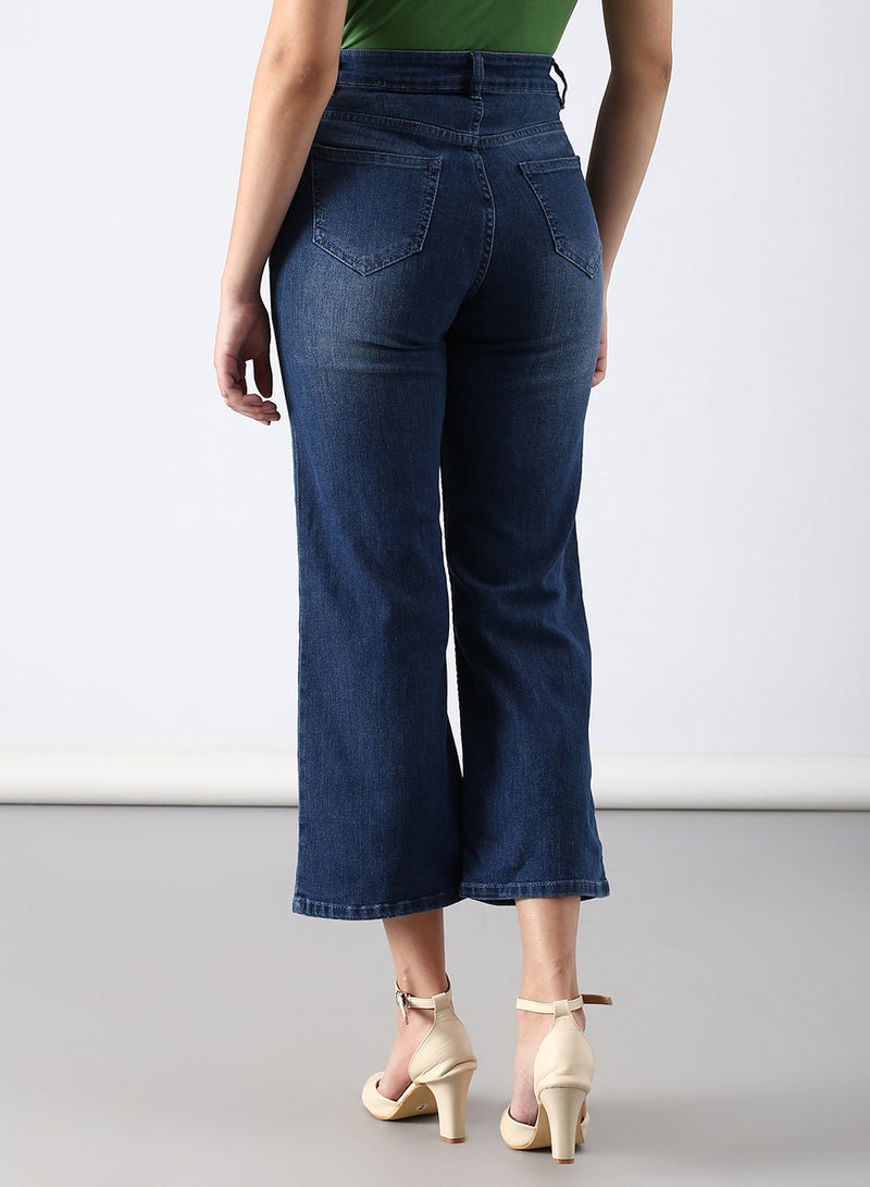 ABOF - Casual Slim Fit Jeans Sky Blue - Image 1