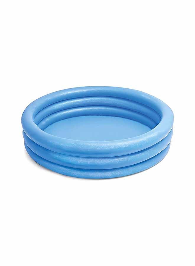 Crystal Blue Inflatable Foldable Portable Lightweight Swimming Pool 147x33cm - v1654835801/N11822466A_2