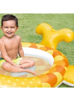 INTEX Fish Shaped Baby Inflatable Foldable Portable Lightweight Swimming Pool 140x124x34cm  - Image 4