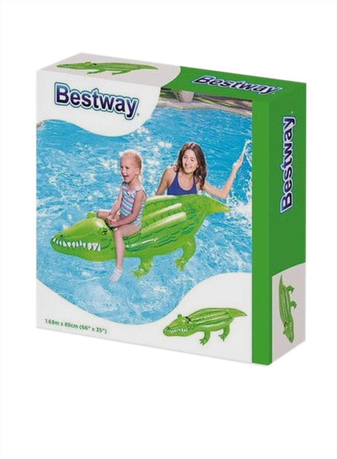 بست واي عوامة تمساح سباحة 203x117x24سم - Image 1