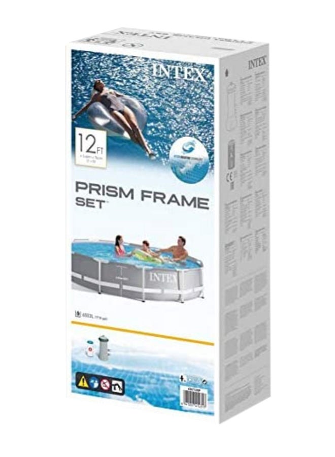 INTEX Prism Frame Pool With Pump 305x76cm  - Image 3
