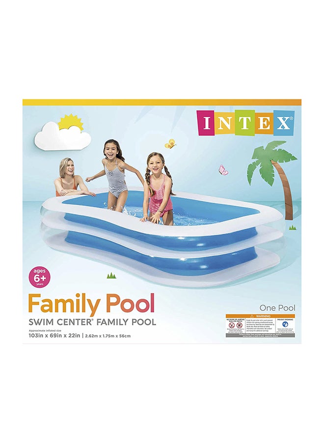 INTEX Swim Center Family Pool 262x175x56cm 262x175x56cm  - Image 5