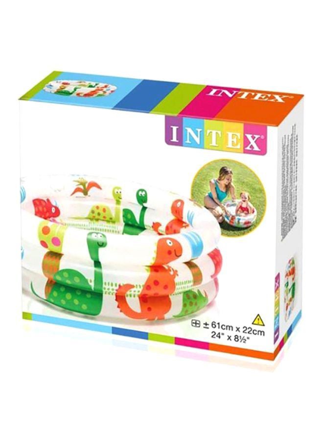 INTEX Dinosaur 3 Ring Baby Pool 61x22cm - Image 2
