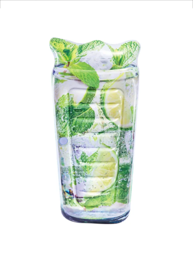 INTEX Sparkling Lime Soda Floats & Airbed
