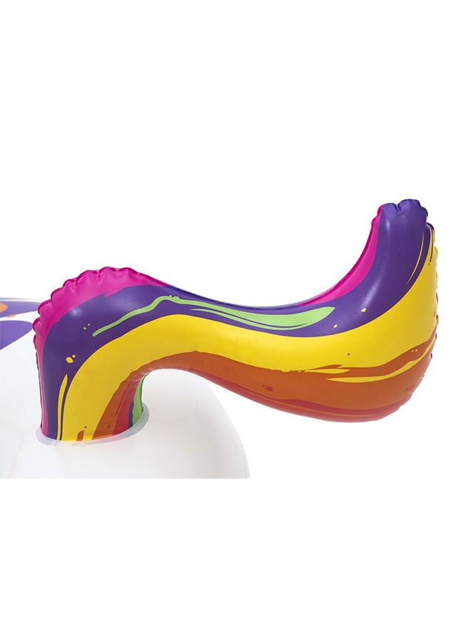 Bestway - Inflatable Unicorn Shaped Swimming Ring 119x91cm - Image 1