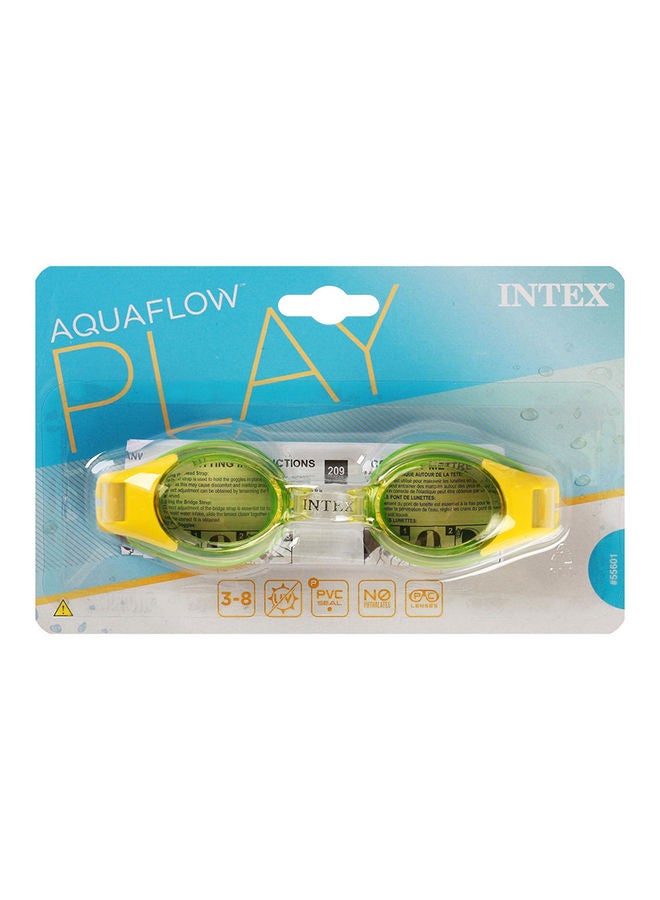 INTEX 3-Piece Wider Eyecups Junior Swimming Goggles Set For Little One 12.38x19.69x3.49cm - Image 3