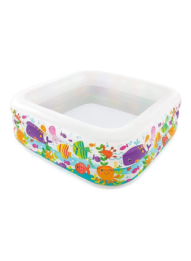 INTEX Aquarium Inflatable Pool 159x159x50cm  - Image 1