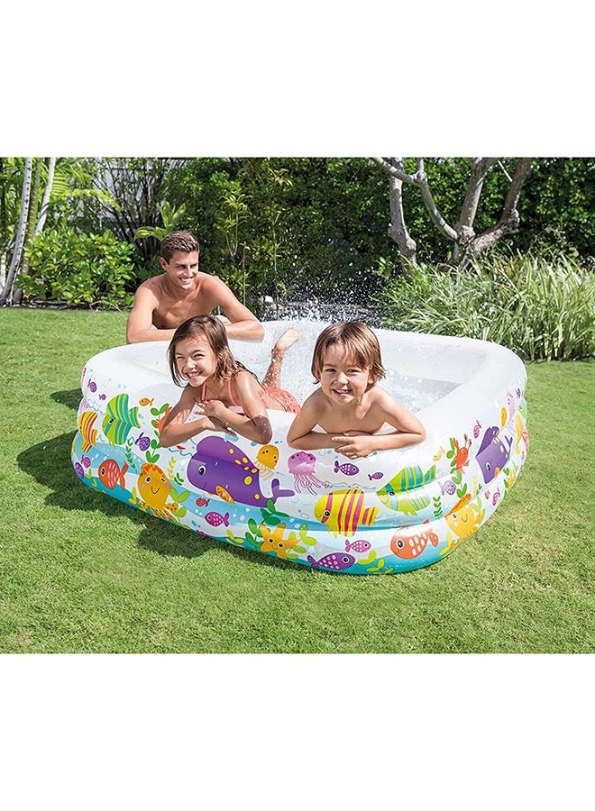 INTEX Aquarium Inflatable Pool 159x159x50cm  - Image 3