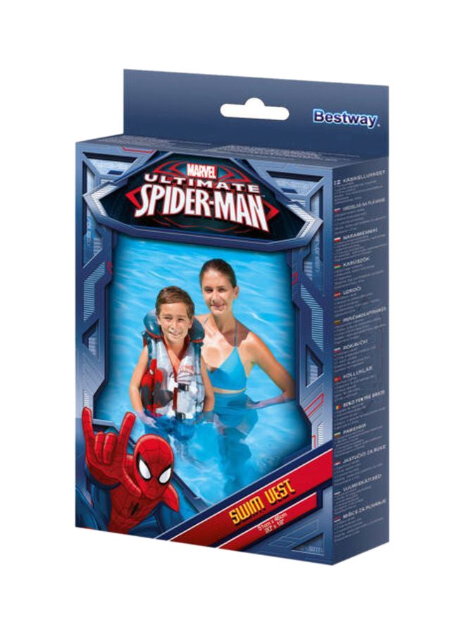 Bestway - SpiderMan Swim Vest 51x46x51cm - Image 1