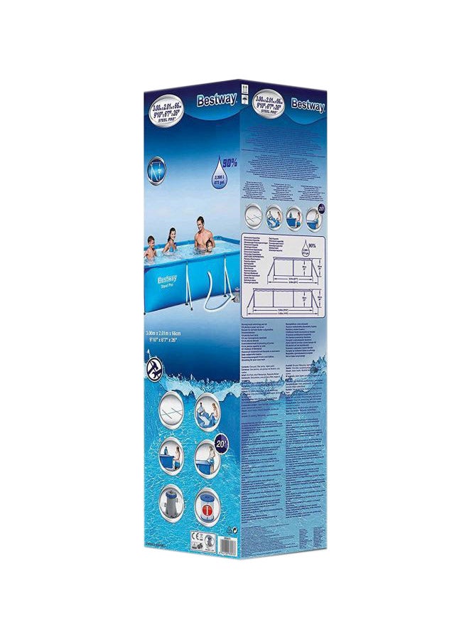 Bestway Deluxe Splash Frame ( With Filter Pump) 300x201x66cm 300x201x66cm  - Image 2