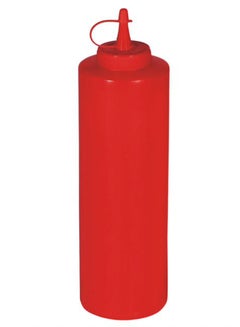Sunnex Plastic Sauce Bottle 12oz Red  - Image 1