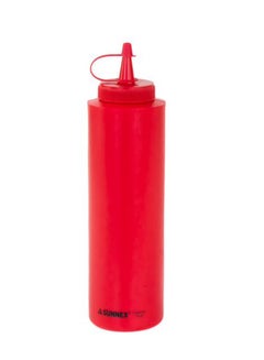 Sunnex Plastic Sauce Bottle 12oz Red  - Image 5