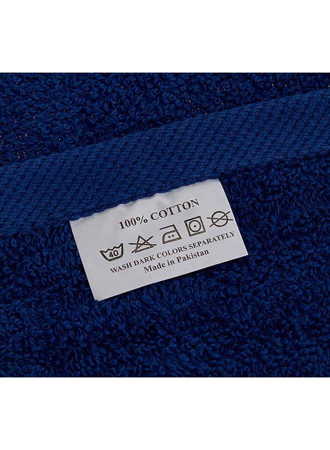 Hotel Linen Klub 2-Piece Fast Absorbent Bath Towel Set Royal Blue 70 x 140cm  - Image 5