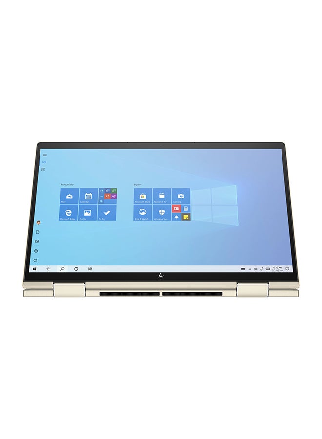 HP - Convertible 2-In-1 Envy x360 â€Ž13M-BD0023DX (Upgraded Version) Laptop With 13.3 Inch FHD Touch Screen Display/Intel Core i7 1165G7 Processor/8GB DDR4 RAM/512GB PCIe SSD/Intel Iris Xe Graphics/Window 10 Home English Pale Gold - Image 1