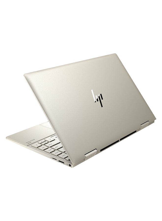 HP - Convertible 2-In-1 Envy x360 â€Ž13M-BD0023DX (Upgraded Version) Laptop With 13.3 Inch FHD Touch Screen Display/Intel Core i7 1165G7 Processor/8GB DDR4 RAM/512GB PCIe SSD/Intel Iris Xe Graphics/Window 10 Home English Pale Gold - Image 1