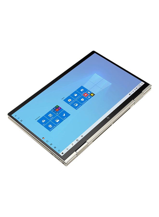 HP - Convertible 2-In-1 Envy x360 â€Ž13M-BD0023DX (Upgraded Version) Laptop With 13.3 Inch FHD Touch Screen Display/Intel Core i7 1165G7 Processor/8GB DDR4 RAM/512GB PCIe SSD/Intel Iris Xe Graphics/Window 10 Home English Pale Gold - Image 1