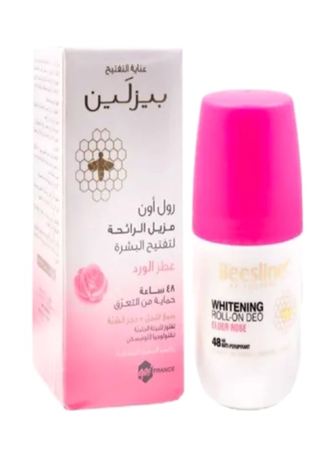 Beesline Elder Rose Whitening Roll On Fragrance Deo Offer 1+ 50% Off Second One 50ml - Image 1