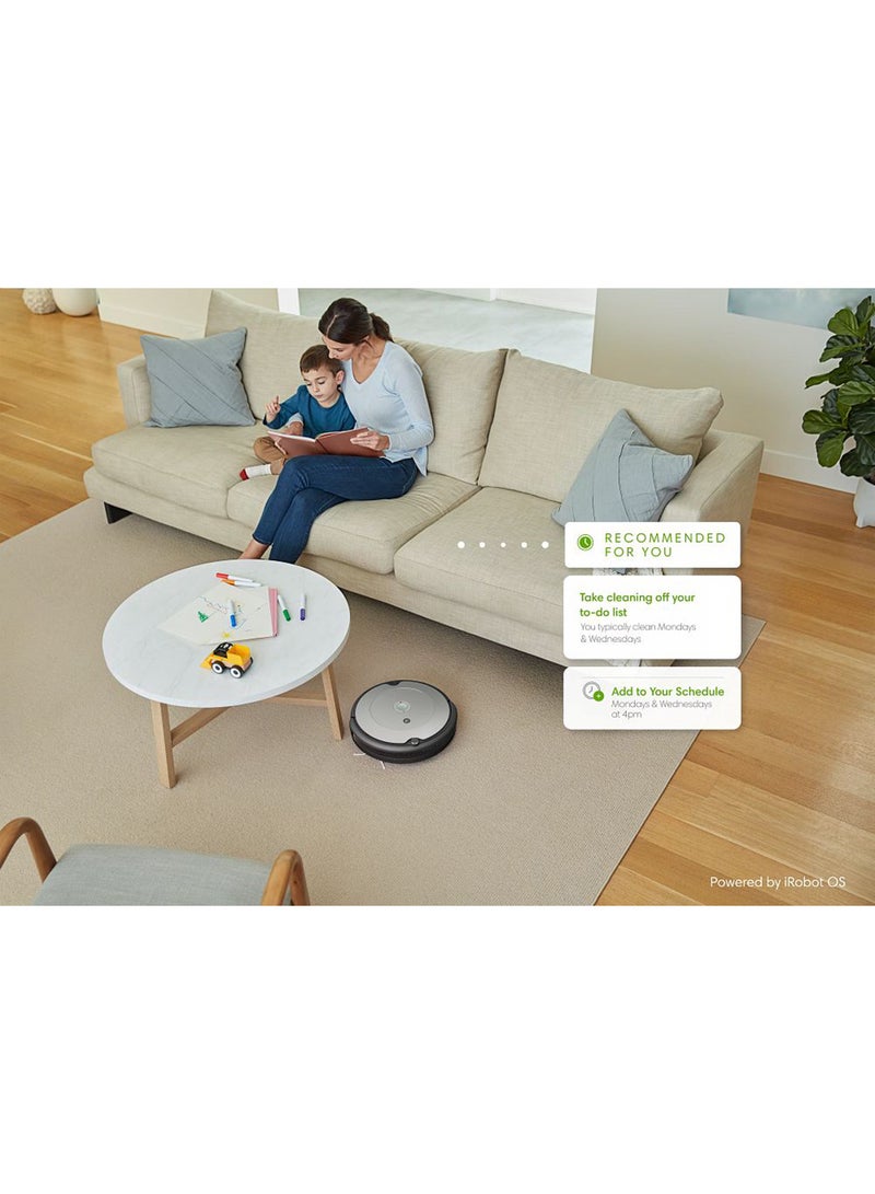 iRobot - Roomba 698 Wifi Connected Robot Vacuum -Dirt Detect Technology 3 Stage Cleaning System -Smart Home Controls -Scheduling -Voice Assistant Compatibility -2Year Warranty On Robot -1Year On Battery 600 ml 43.2 W R698040 Sliver - Image 1