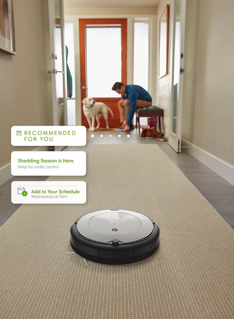 iRobot - Roomba 698 Wifi Connected Robot Vacuum -Dirt Detect Technology 3 Stage Cleaning System -Smart Home Controls -Scheduling -Voice Assistant Compatibility -2Year Warranty On Robot -1Year On Battery 600 ml 43.2 W R698040 Sliver - Image 1