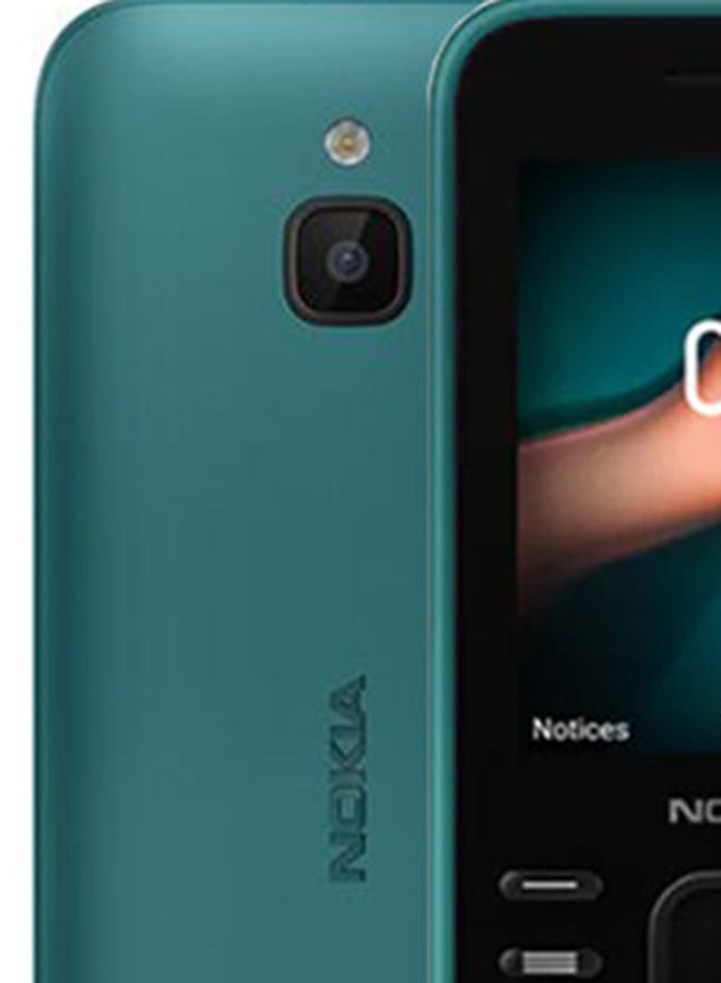 نوكيا 6300 ثنائي الشريحة، أزرق سماوي، بذاكرة رام سعة 512 ميجابايت ويدعم تقنية 4G LTE - Image 4