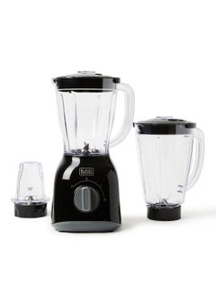 Blender With 2 x Grinder Mills 1.5 L 400 W BX365-B5 Black - v1654846199/N43880979A_1