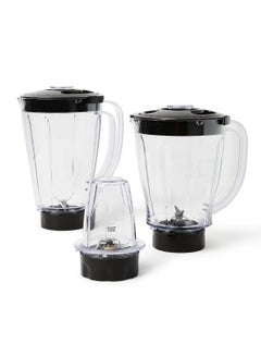 BLACK+DECKER Blender With 2 x Grinder Mills 1.5 L 400 W BX365-B5 Black  - Image 3
