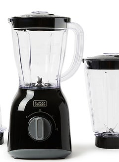 BLACK+DECKER Blender With 2 x Grinder Mills 1.5 L 400 W BX365-B5 Black  - Image 5