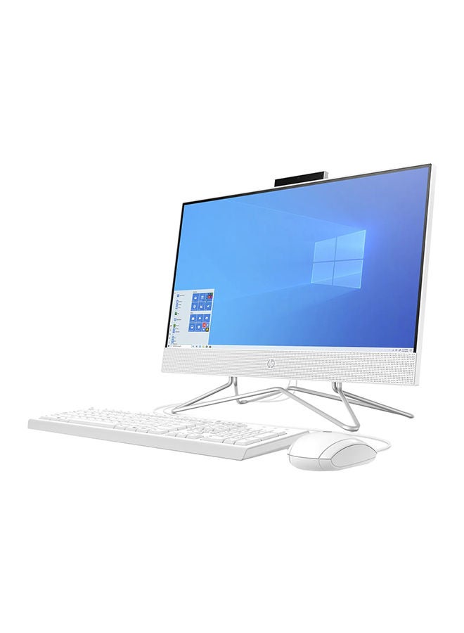HP - All-In-One 22-df1004ne PC With 21.5-Inch Display, Core i3-1115G4 Processor / 4GB RAM / 256GB SSD / Intel UHD Graphics / Windows 11 Home / Wi-Fi 5 (802.11ac) /International Version English/Arabic White - Image 1
