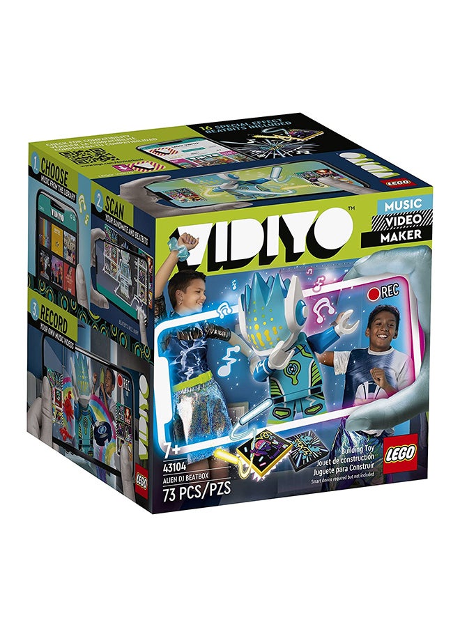 LEGO - 43104 Vidiyo Alien DJ BeatBox Music Video Maker Musical Toy For Kids, Augmented Reality Set with App 7+ Years 7+ Years - Image 1