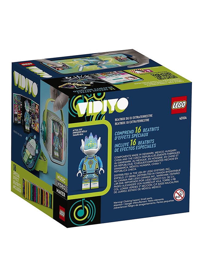 LEGO - 43104 Vidiyo Alien DJ BeatBox Music Video Maker Musical Toy For Kids, Augmented Reality Set with App 7+ Years 7+ Years - Image 1