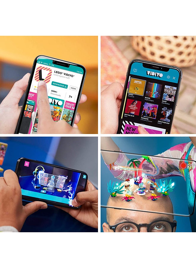 LEGO - 43104 Vidiyo Alien DJ BeatBox Music Video Maker Musical Toy For Kids, Augmented Reality Set with App 7+ Years 7+ Years - Image 1
