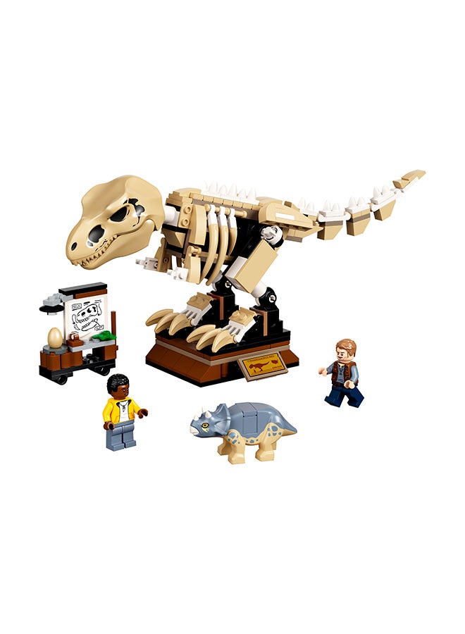 LEGO - 76940 Jurassic World T. Rex Dinosaur Fossil Exhibition  Building Kit 198 Pcs 198 7+ Years - Image 1