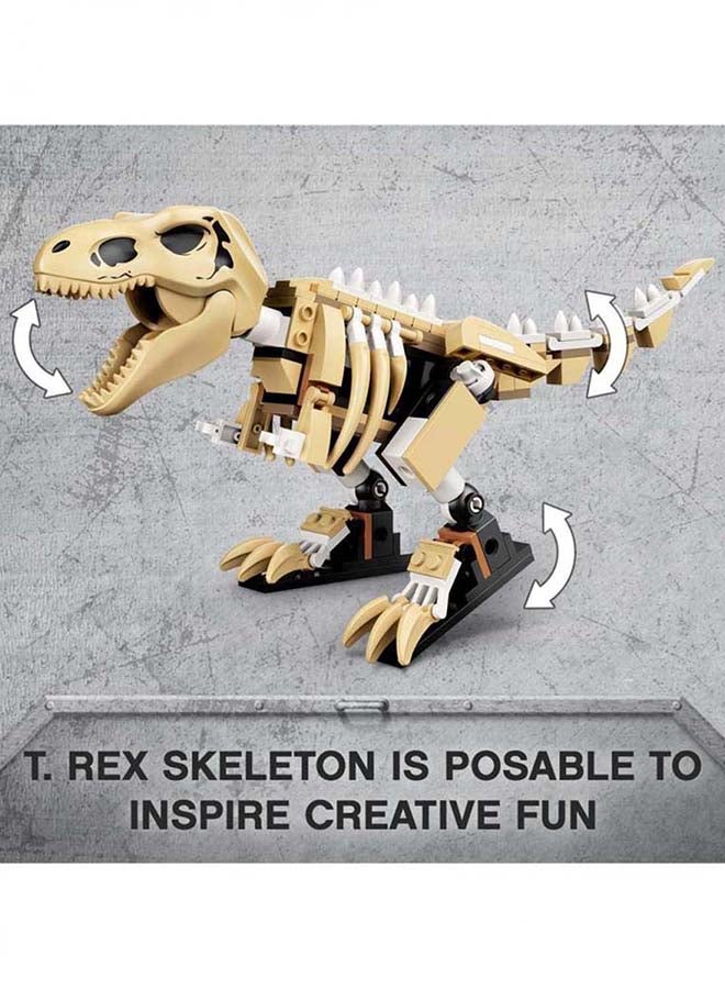 LEGO - 76940 Jurassic World T. Rex Dinosaur Fossil Exhibition  Building Kit 198 Pcs 198 7+ Years - Image 1